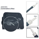 Medium Size Replacement Blood Pressure Cuff Applicable for Upper Arm Circumference 8.7-16.5 Inches (22-42CM) With 3 Connectors (BP Machine Not Include)